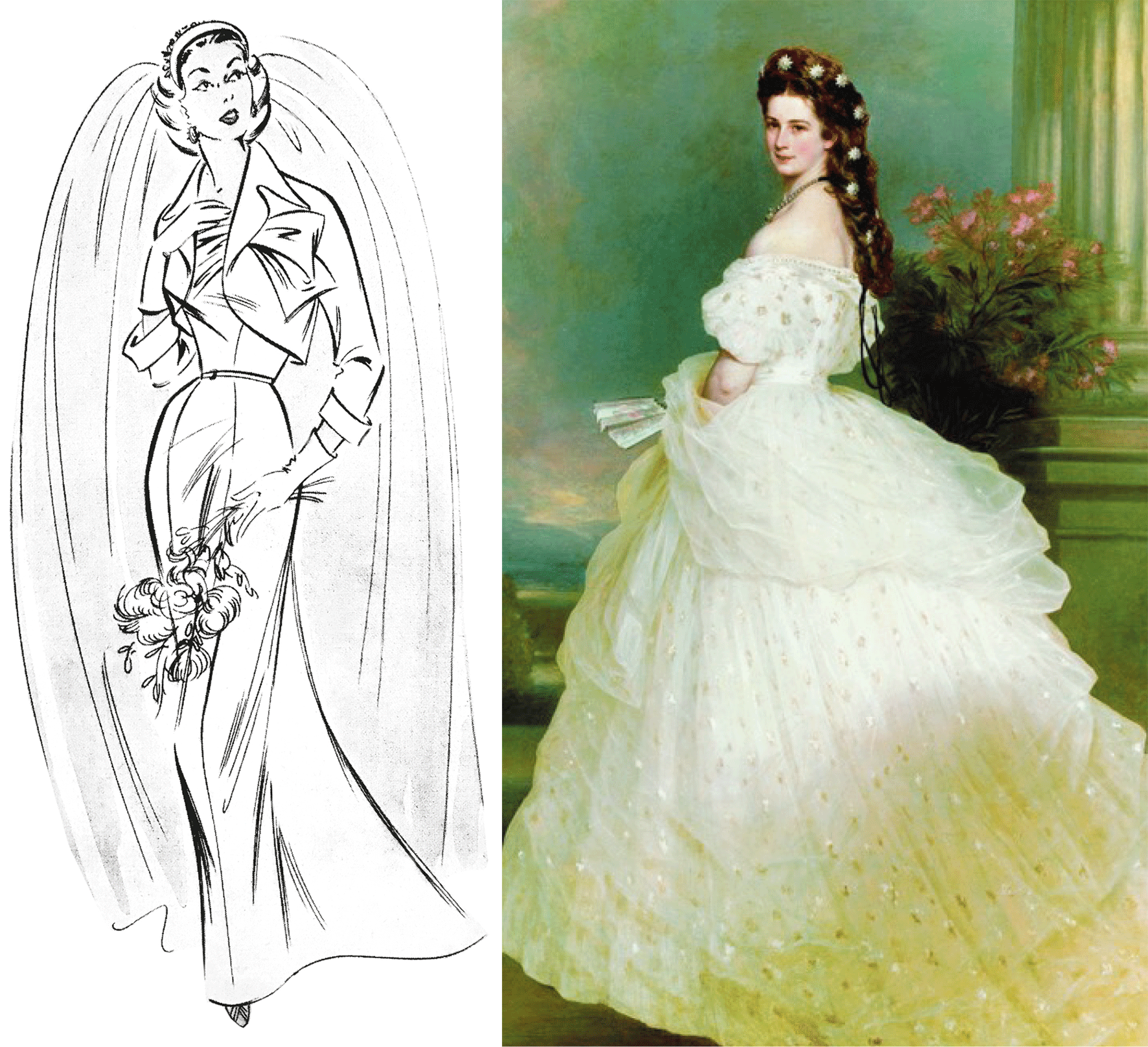 eugenie de montijo wedding dress