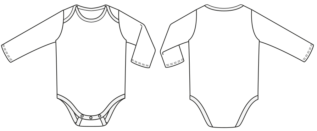 Long sleeve Body for Baby