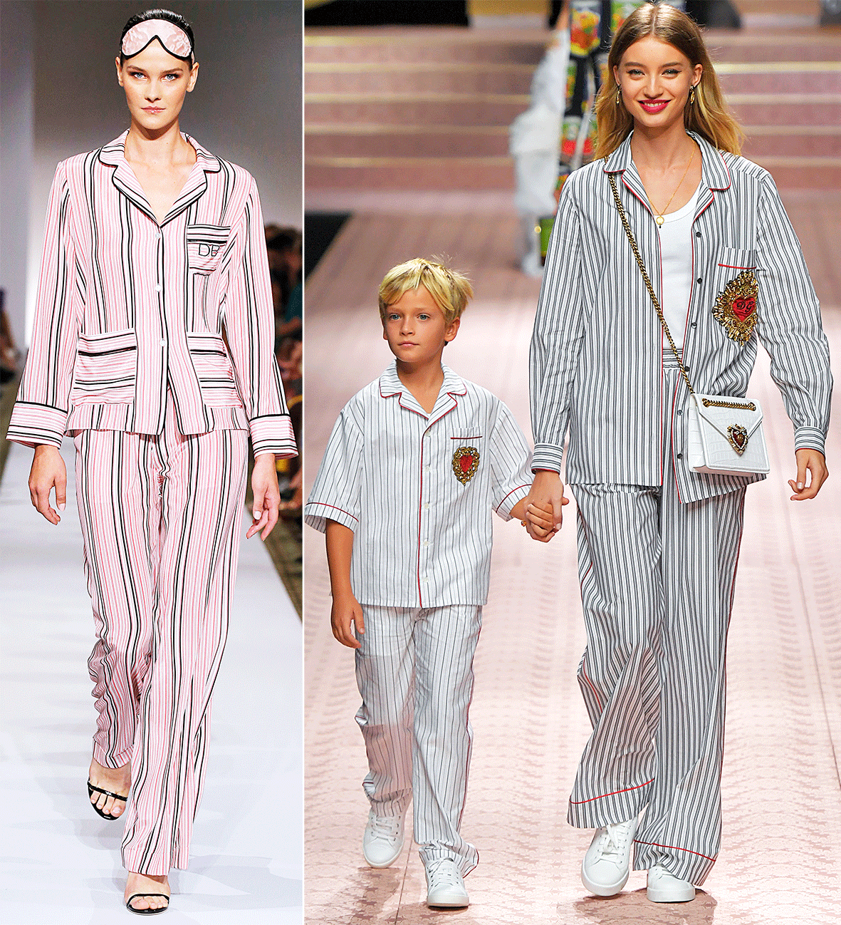 Pyjamas on the Runway