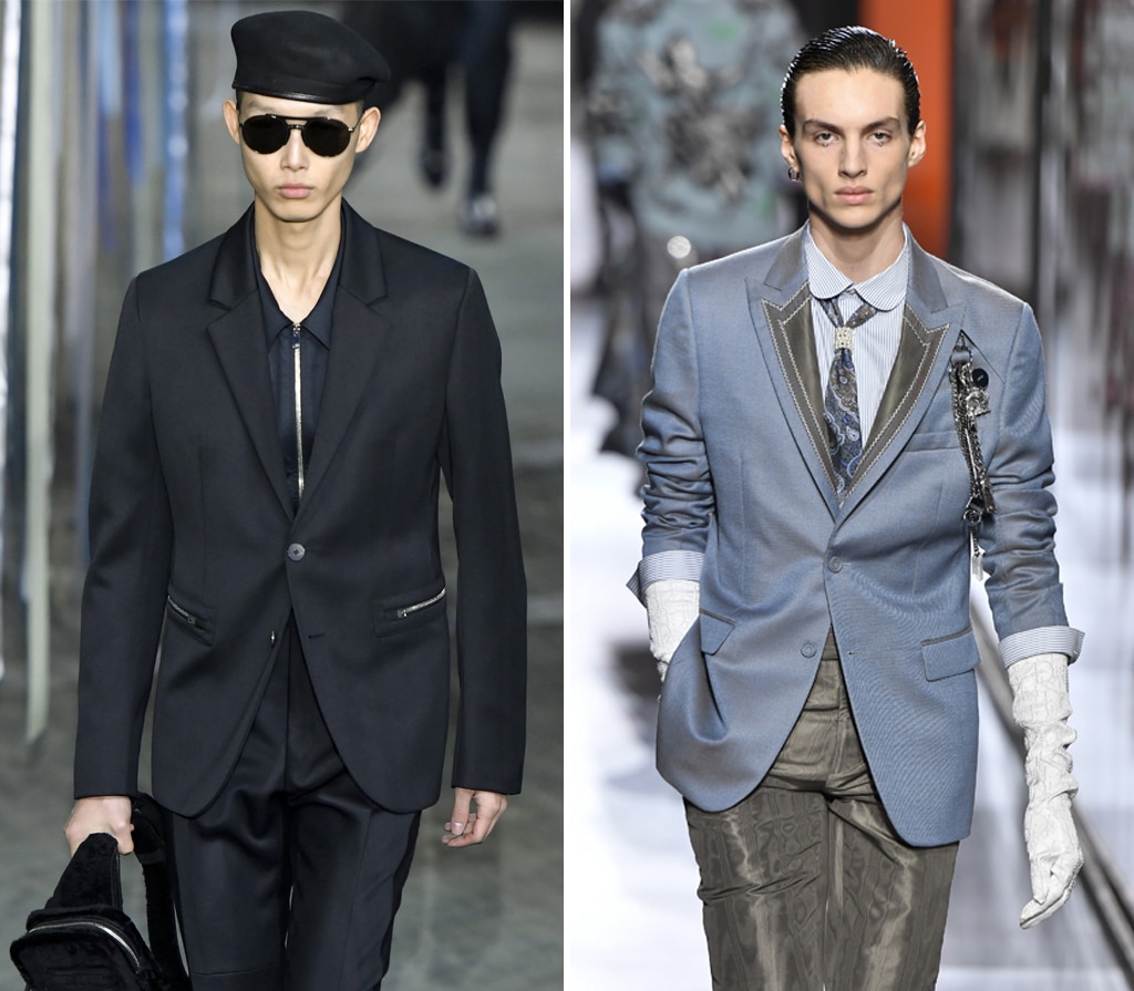 Slim-Fit Jackets on the Runway