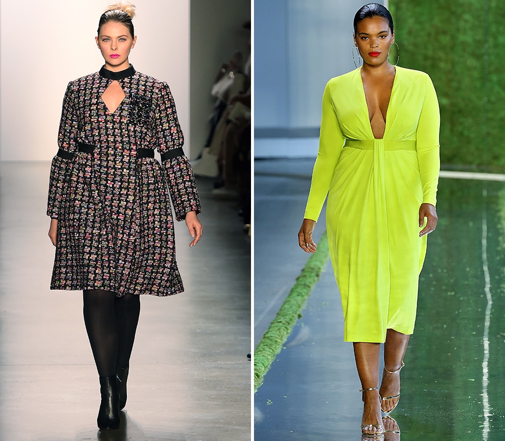 Plus size dresses on the Runway