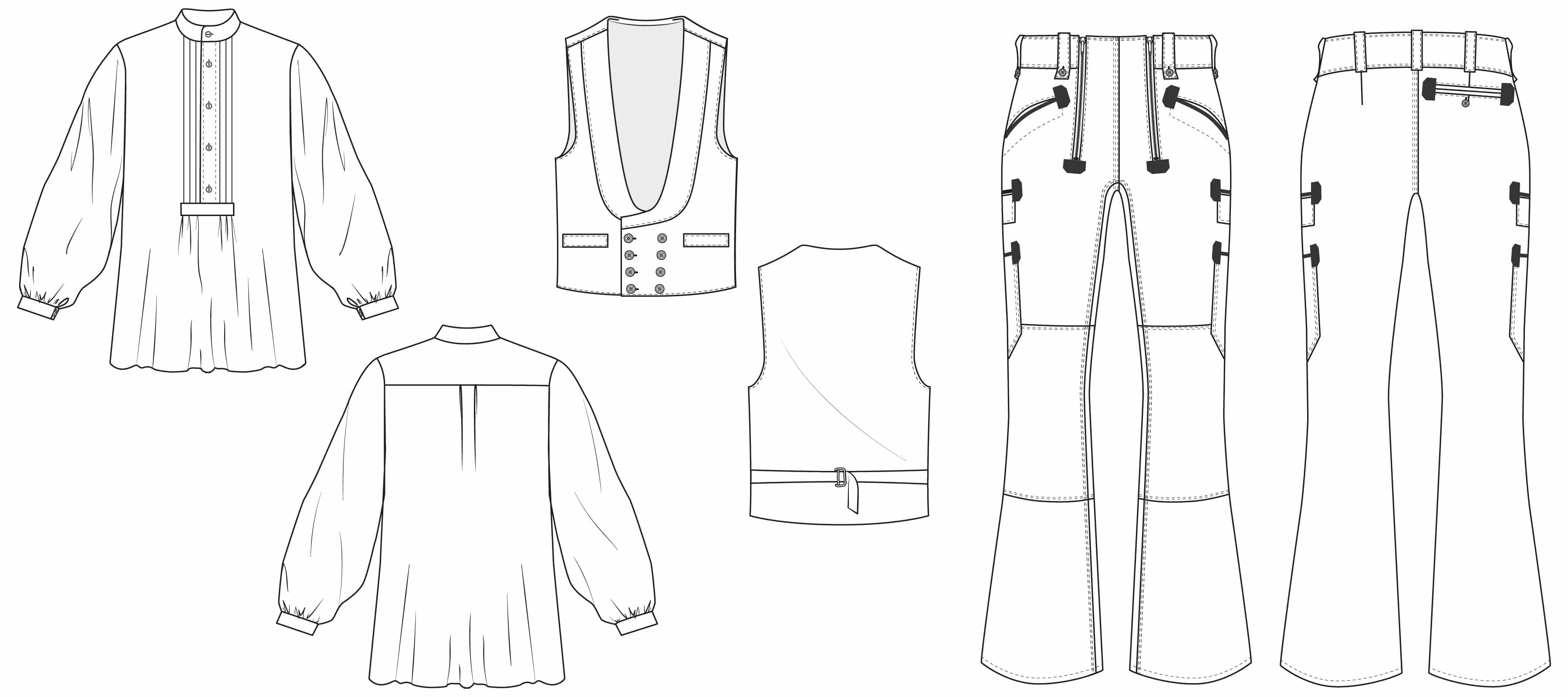 overview of the guild clothing