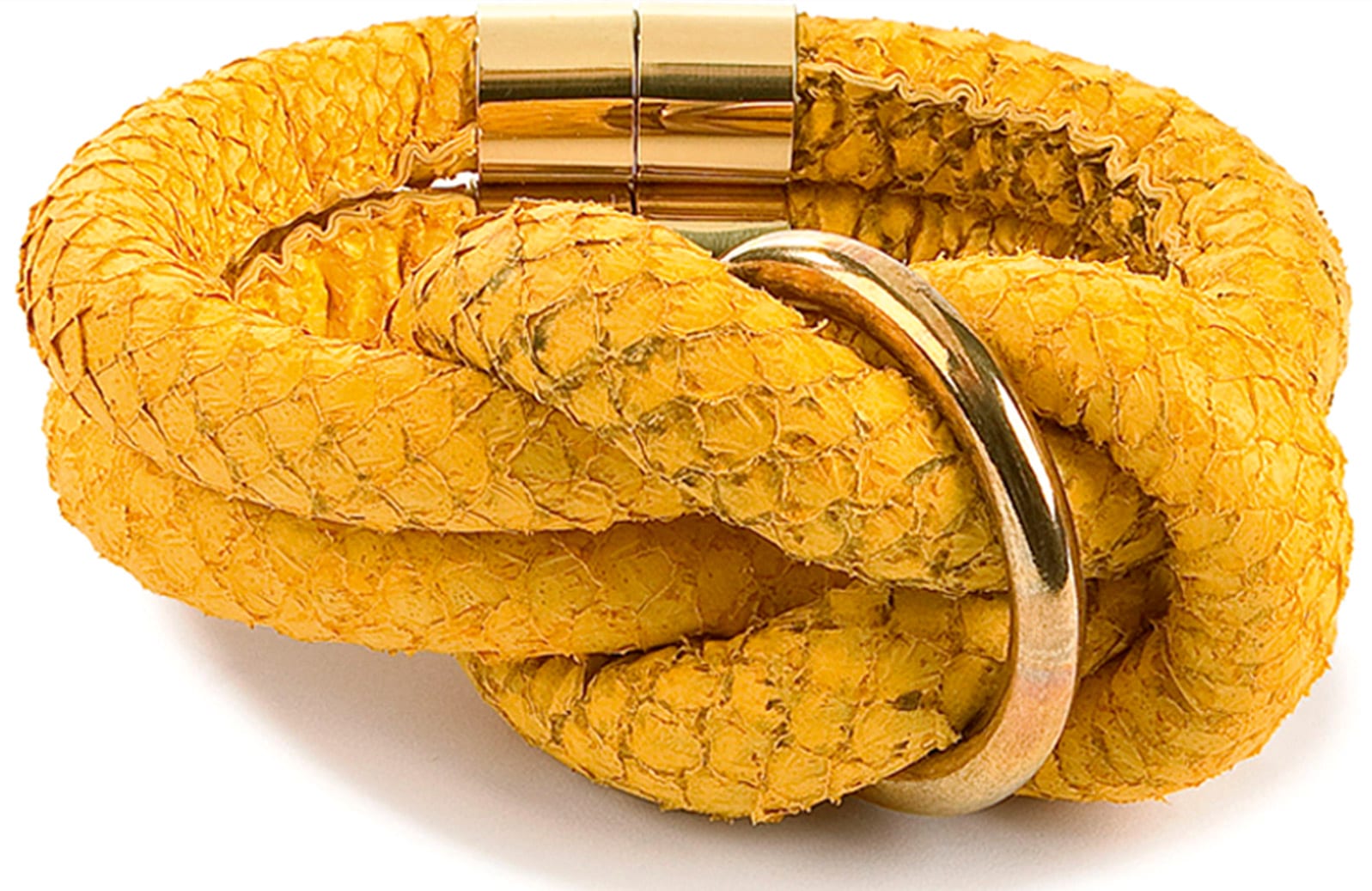 Knotenschmuck - Armbänder aus Lachsleder von Jana Keller
