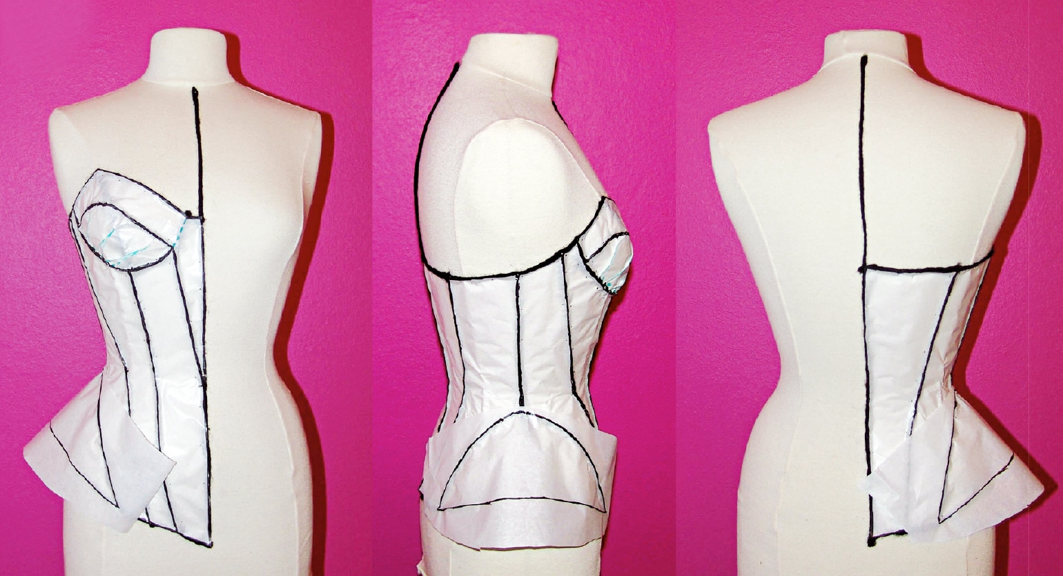 Korsettentwicklung An Der Buste M Muller Sohn