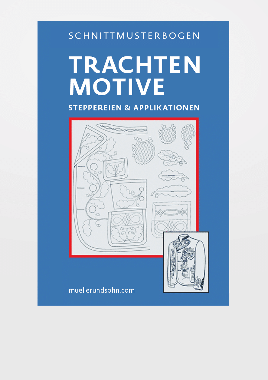 Produkt: Download Schnittmuster Trachtenmotive und Applikationen