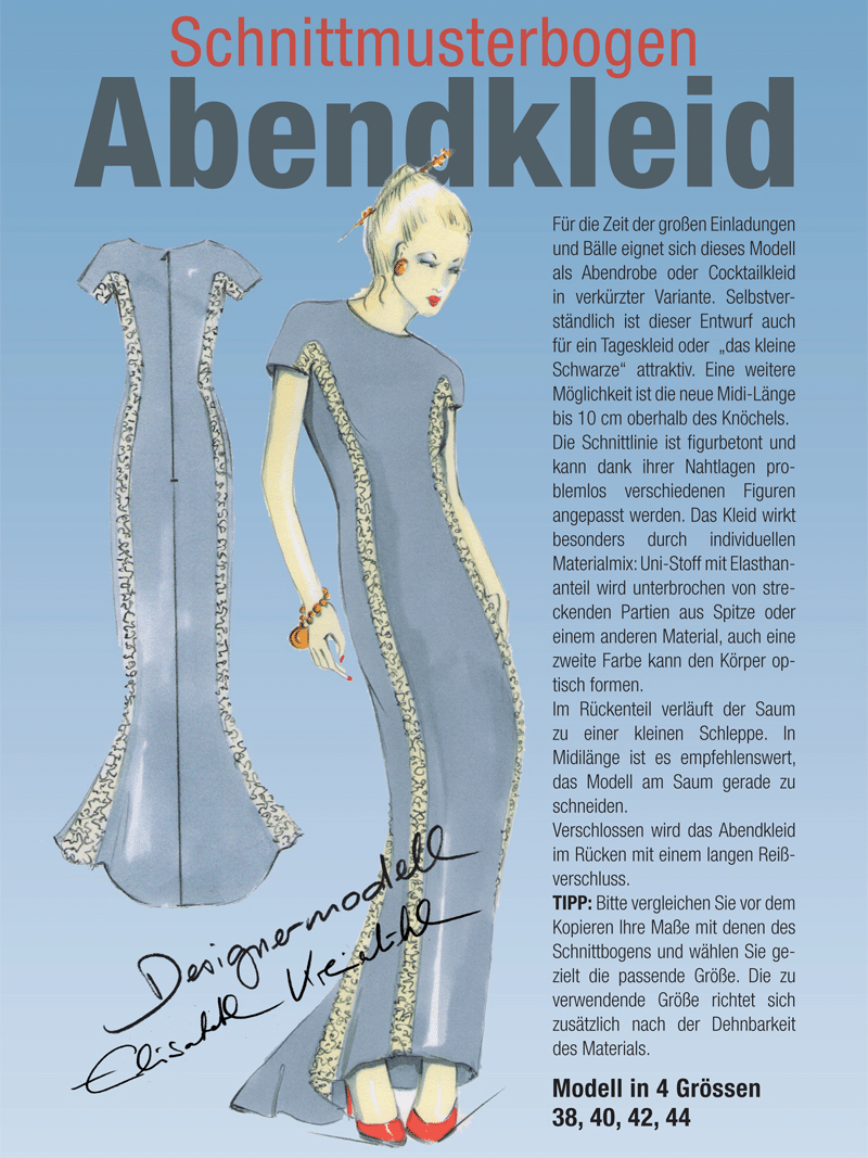 Produkt: Schnittmuster Abendkleid