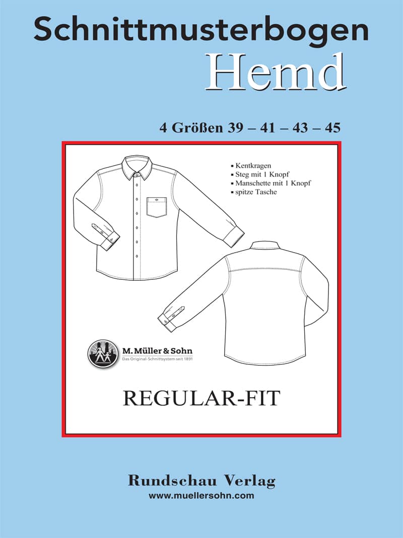 Produkt: Schnittmuster Regular-Fit Hemd