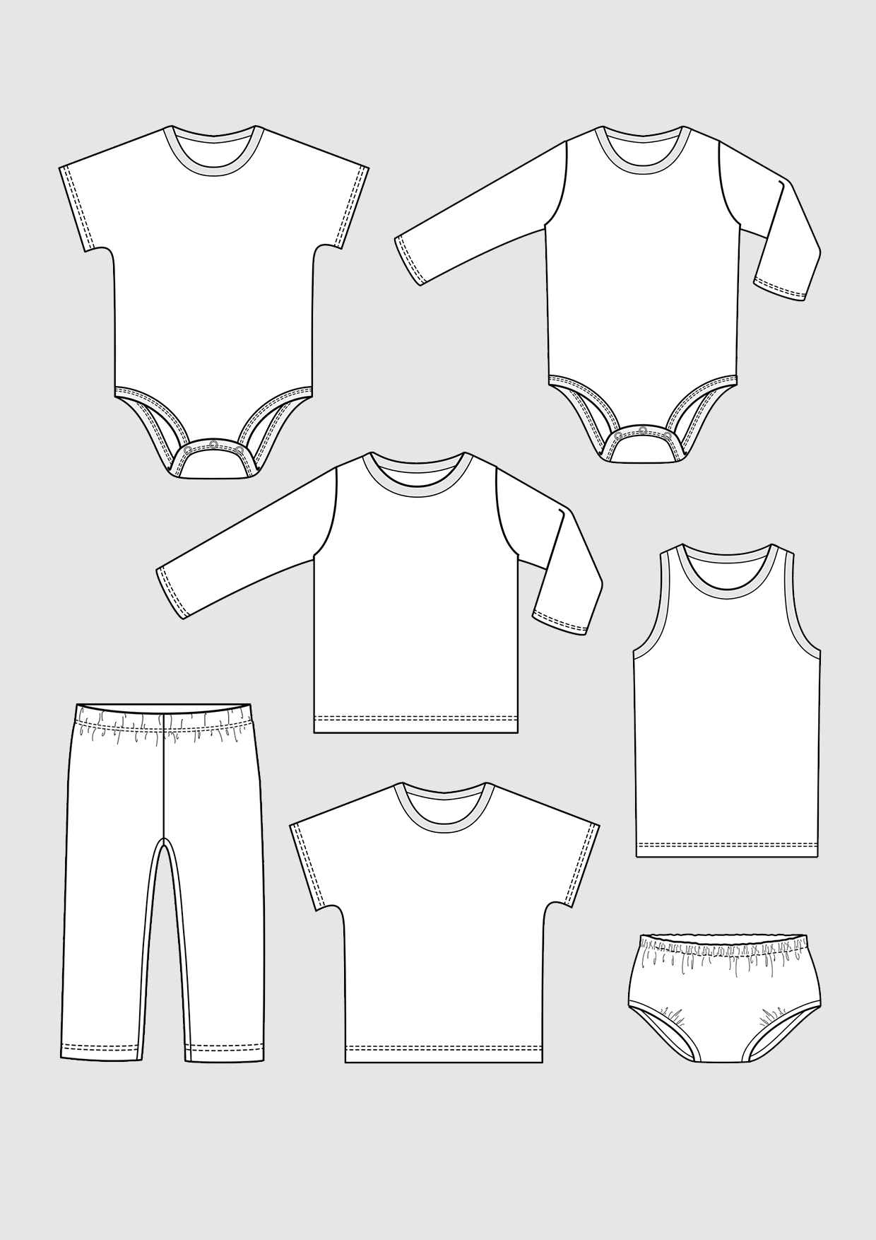 Produkt: Schnittmuster Babykleidung