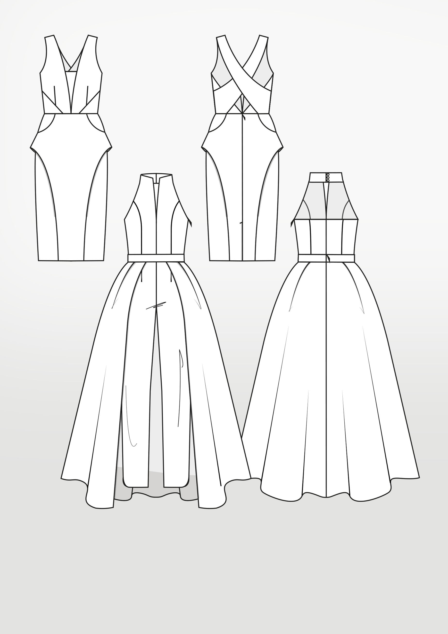 Produkt: Schnittmuster Kleid und Jumpsuit