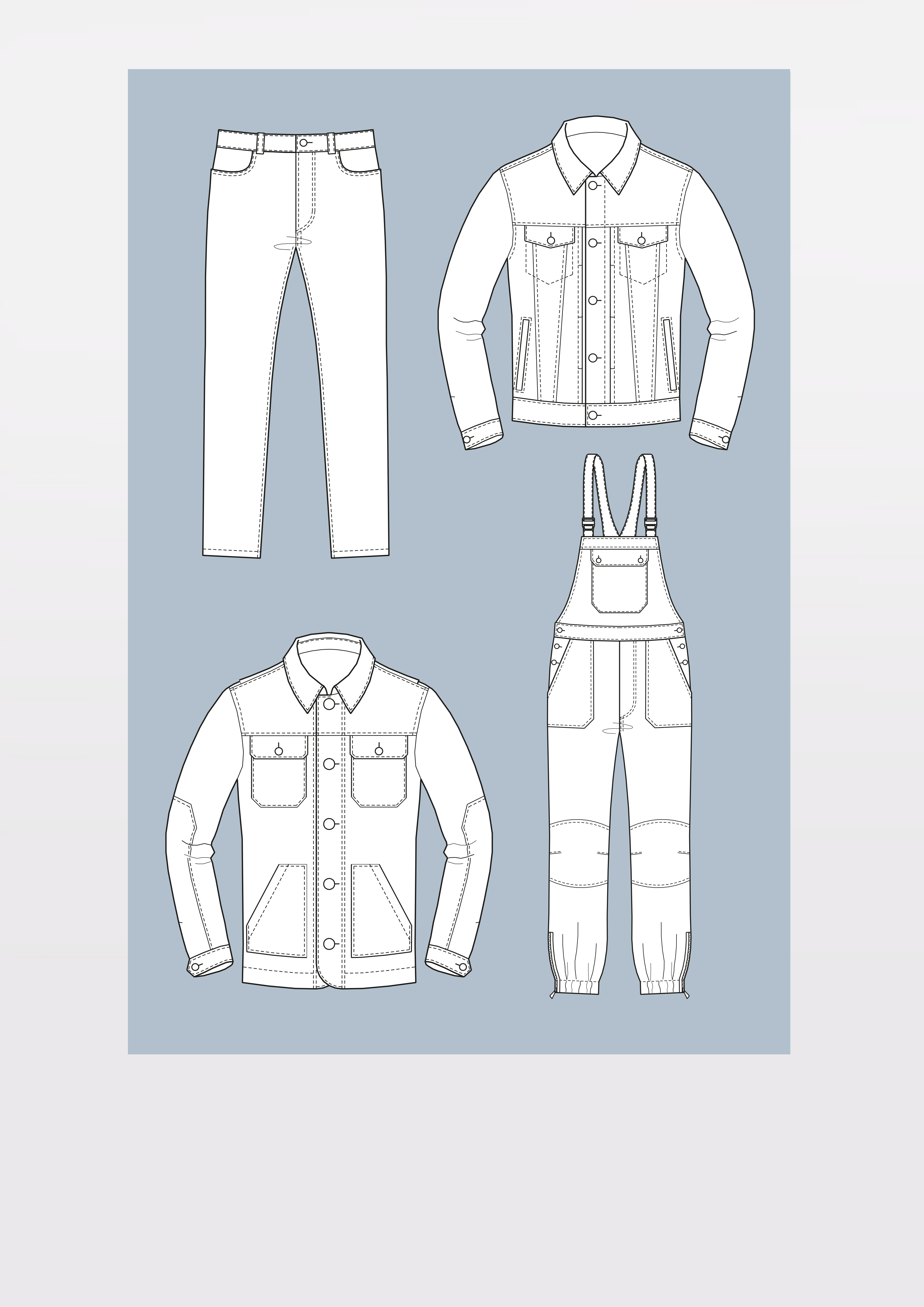 Produkt: Schnitt-Technik Jeans-Basics Herren